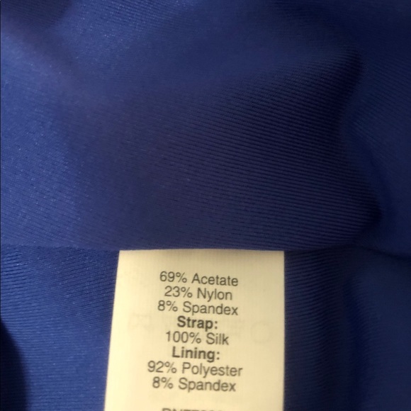 💙NWT💙 J Crew stunning cobalt blue cocktail or bridal or summer party dre… - Picture 9 of 14